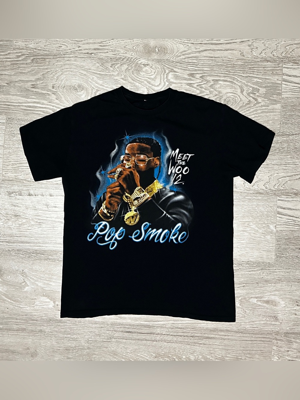 Pop Smoke Meet The Woo 2 Mens Graphic T-Shirt
